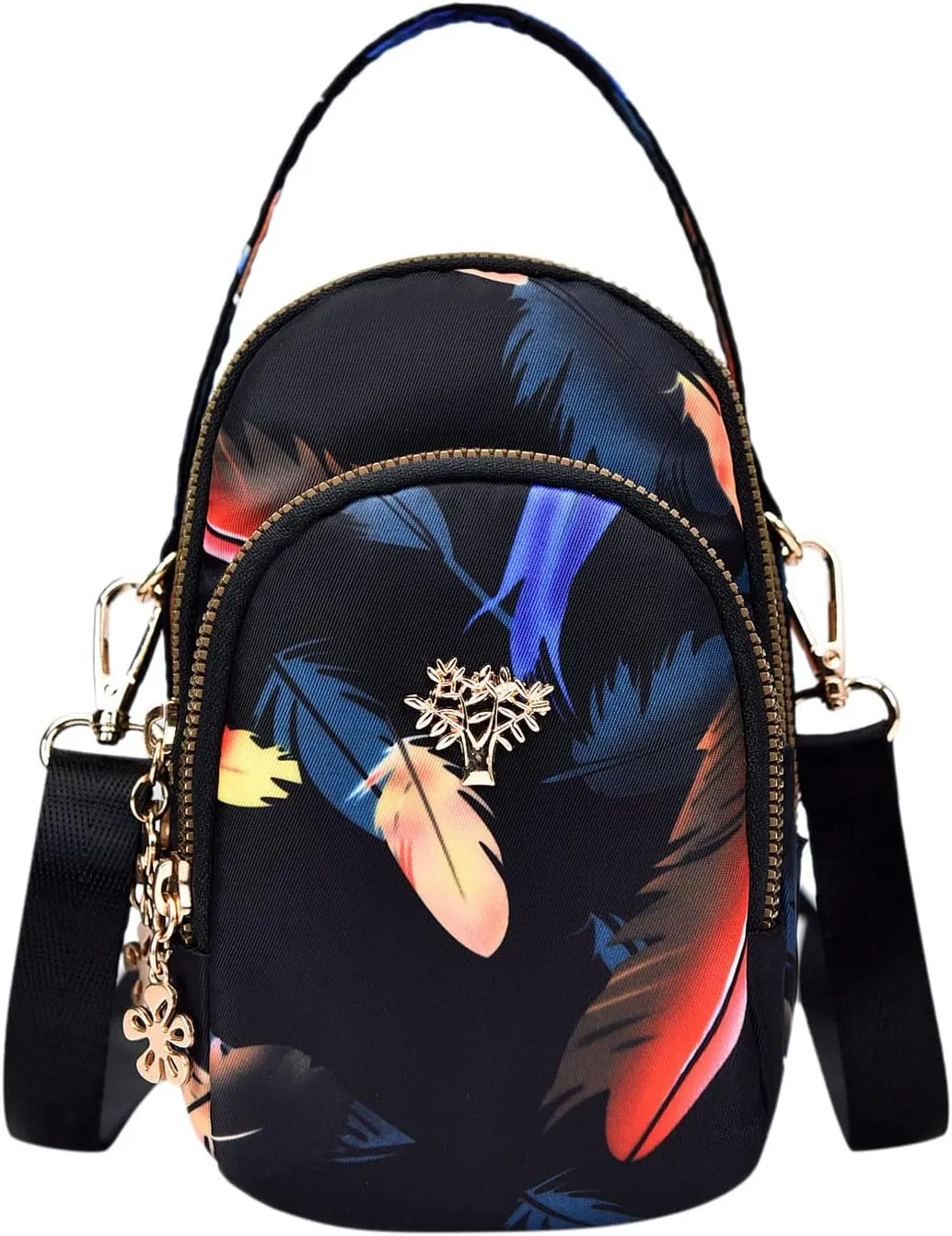 Trendy Purse Credit Crossbody Slots Small Purse Handbag Shoulder Mini CellPhone Wallet Card For Women Messenger