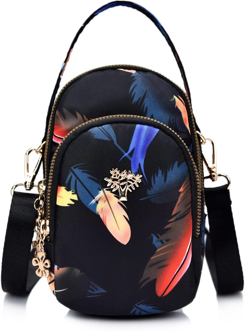 Trendy Purse Credit Crossbody Slots Small Purse Handbag Shoulder Mini CellPhone Wallet Card For Women Messenger