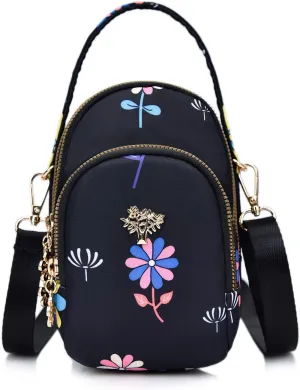 Trendy Purse Credit Crossbody Slots Small Purse Handbag Shoulder Mini CellPhone Wallet Card For Women Messenger