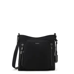 Tumi Voyageur Tyler Crossbody - Black/Gun Metal