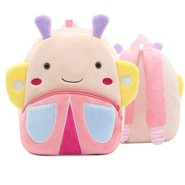 Unisex 3D Animal Kids School Backpack