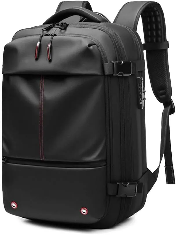 Vacuum Backpack, 60l Expandable Backpack With Vacuum Compression, Waterproof And Anti-theft Vacuum Backpack Travel, Backpack Compression Vacuum for Laptop/Business/College/Camping