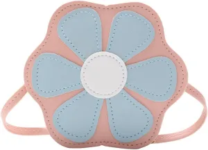 VALICLUD Shoulder Bags Cute Shoulder Bag Small Shoulder Bags for Women Leather Shoulder Bag for Children Flower Shoulder Bag Outdoor Children's Bag Flower Design Bag