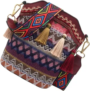 VALICLUD Women's Shoulder Bag Women's Shoulder Bags Bucket Bags for Women Shoulder Bags Woven Shoulder Bag Woven Shoulder Bag Bohemian Bucket Bag Shoulder Bag