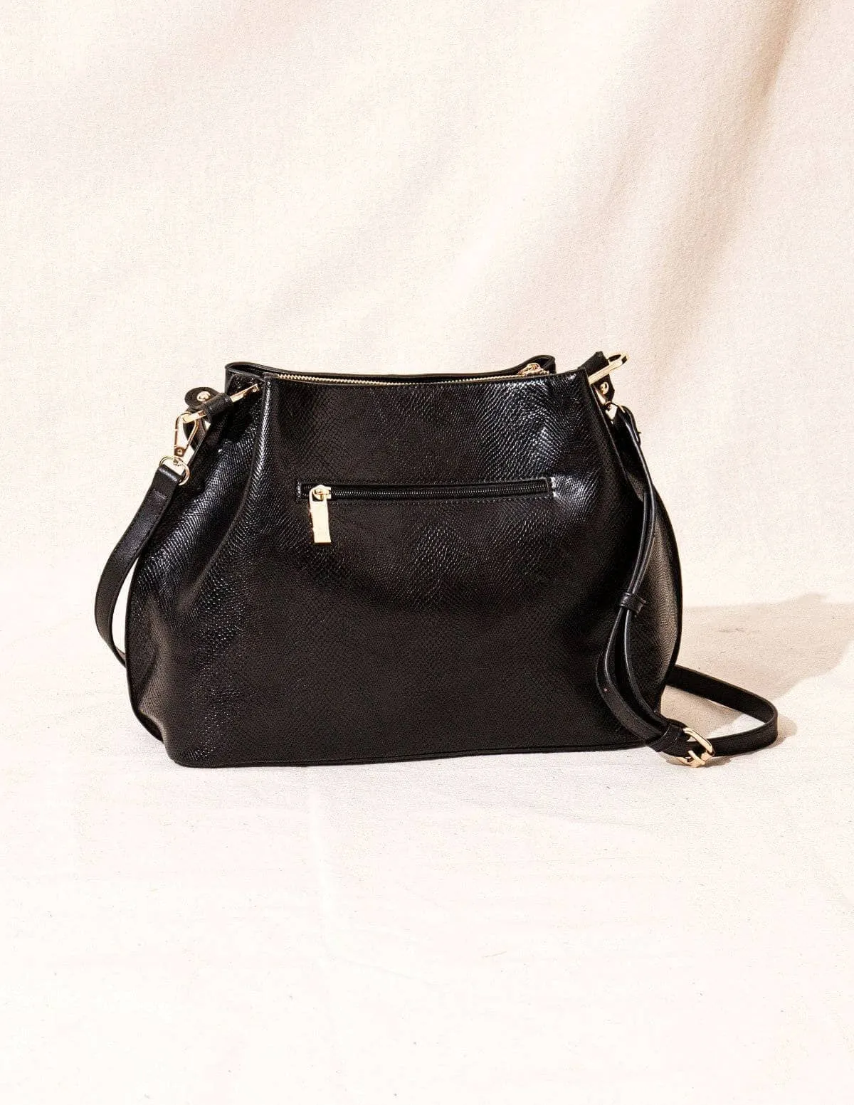 Vegan Leather 2 in 1 Convertible Tote