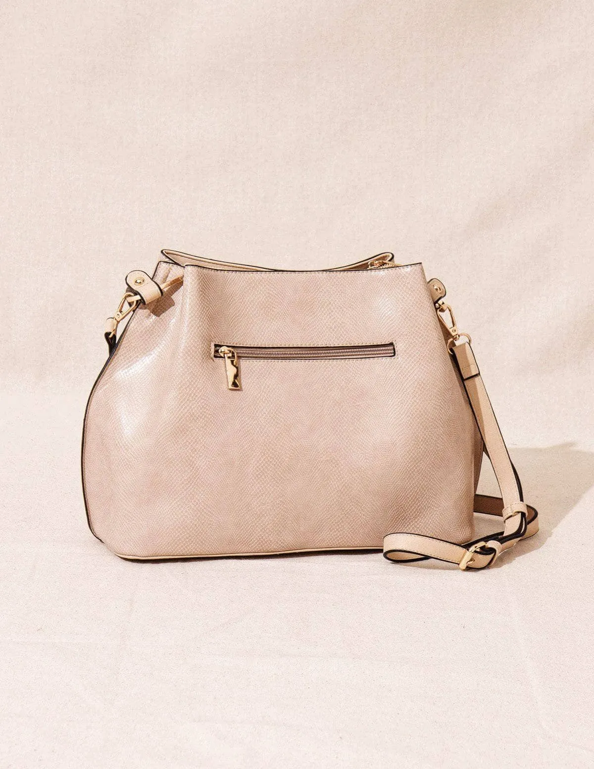 Vegan Leather 2 in 1 Convertible Tote