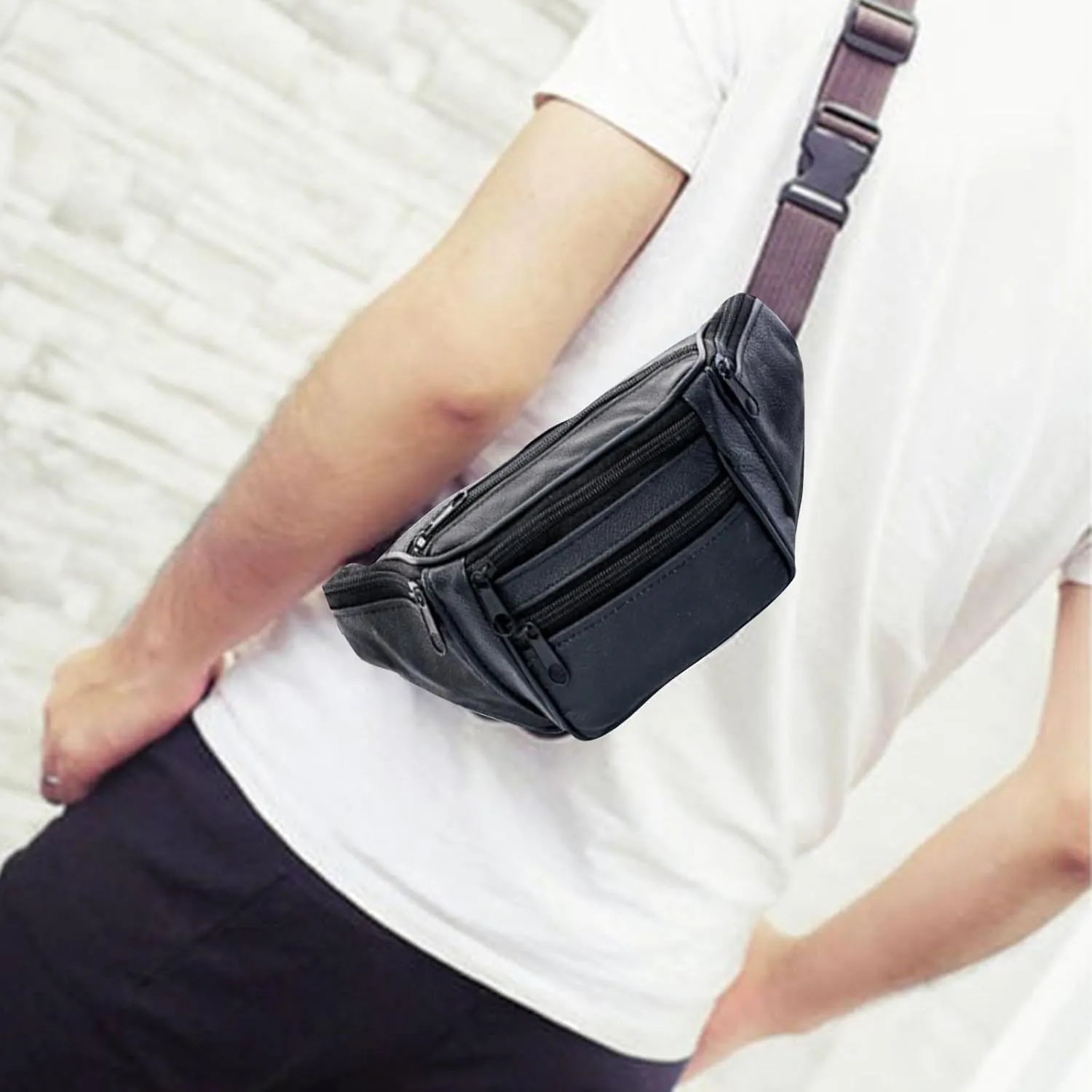 Vegan Leather Small Crossbody Bag for Women Shoulder Bags Anti-Theft Design for Travel Lightweight Backpack