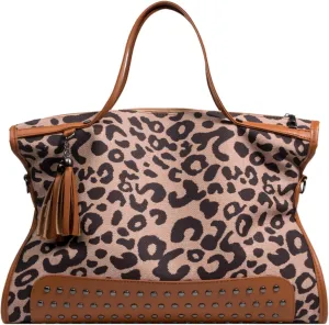 Vintage Leather Tote Bags Studded Purse Large Crossbody Bag Y2k Satchel Women