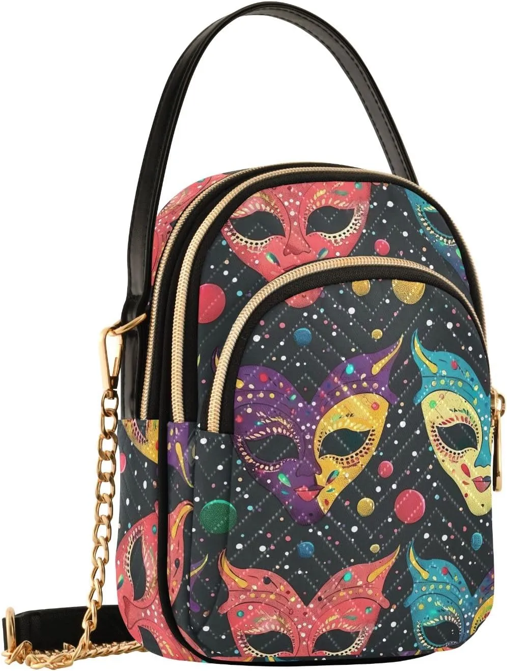 Women's Crossbody Bags Quilted Purse with Chain Phone Purse Handbag