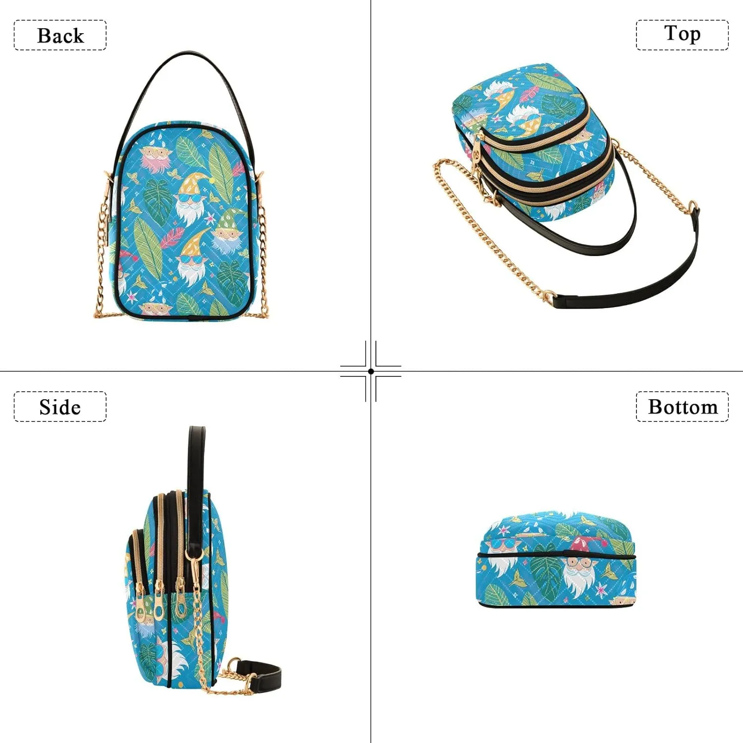 Women's Crossbody Bags Quilted Purse with Chain Phone Purse Handbag