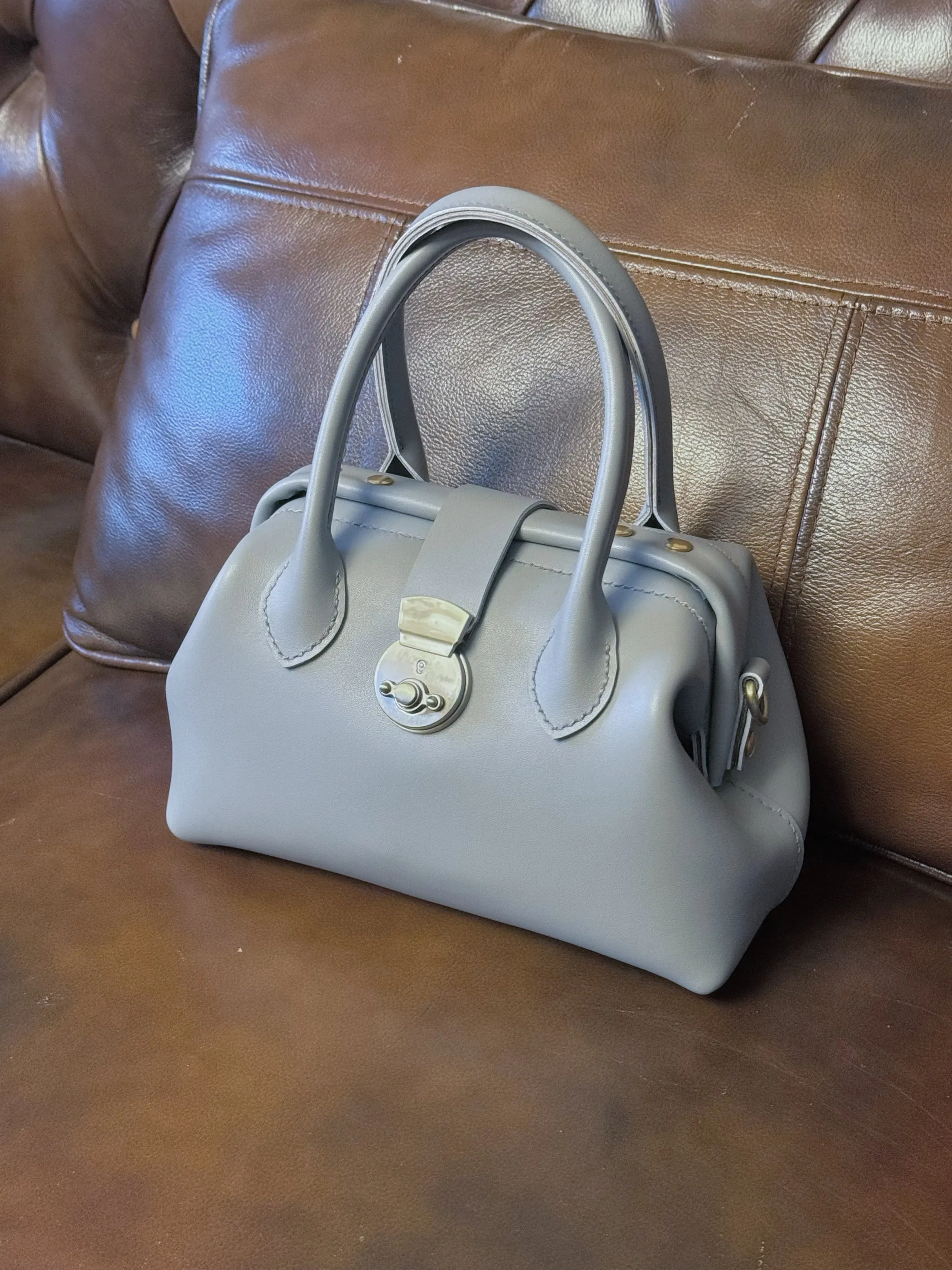 Womens Doctors Bag Leather Doctor Bag Purse Doctor Handbags Purses