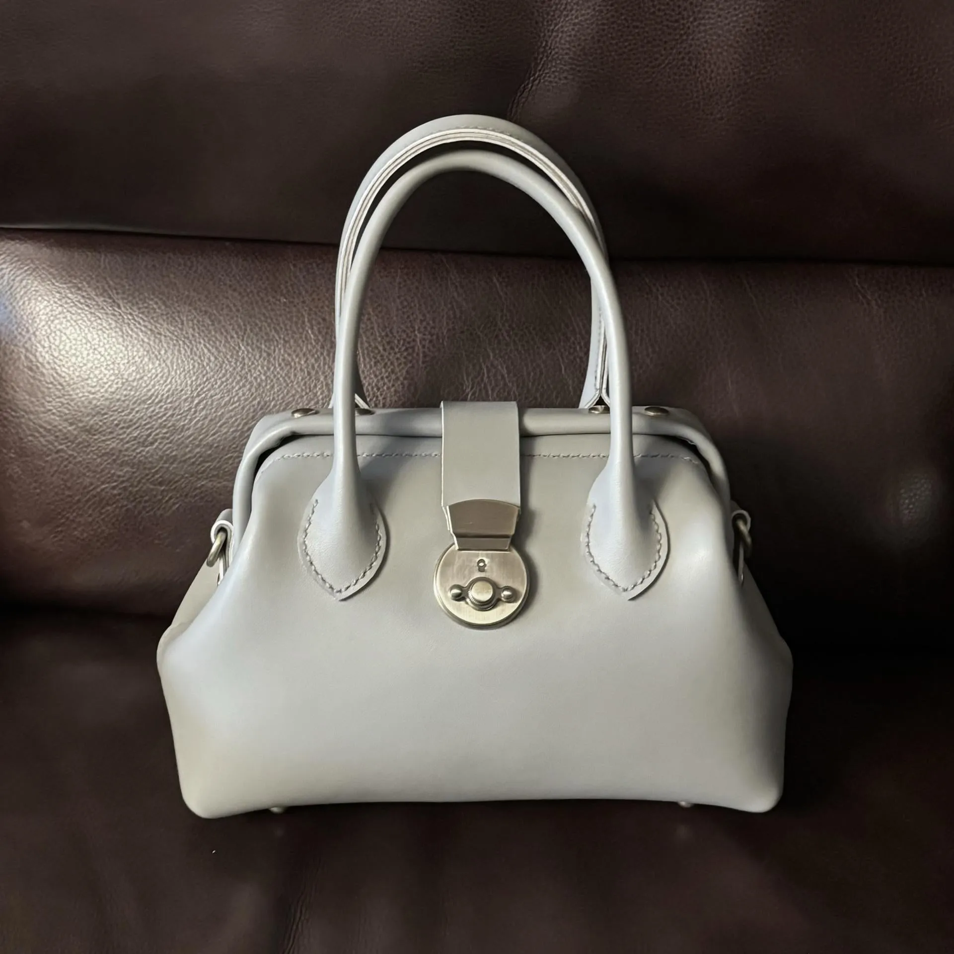 Womens Doctors Bag Leather Doctor Bag Purse Doctor Handbags Purses