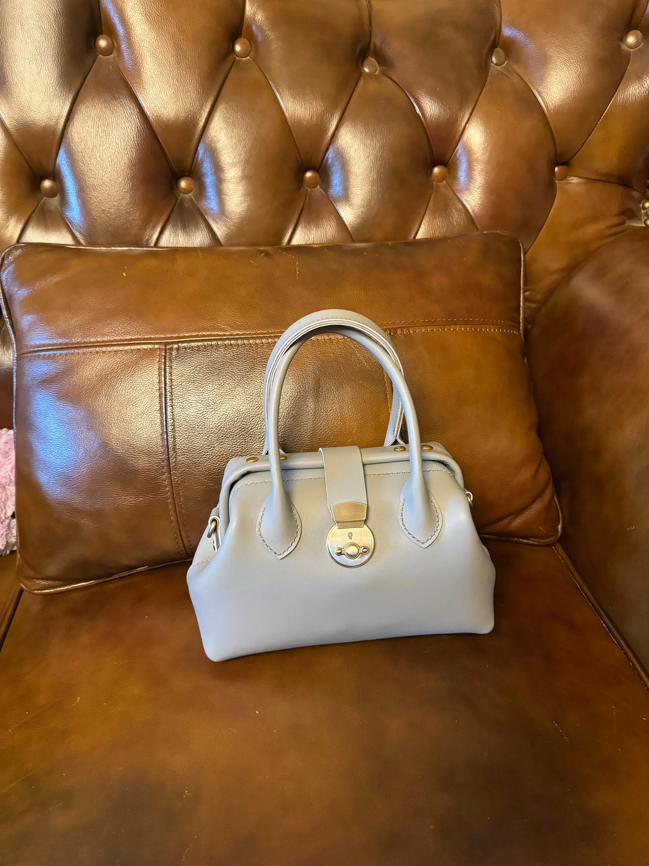 Womens Doctors Bag Leather Doctor Bag Purse Doctor Handbags Purses