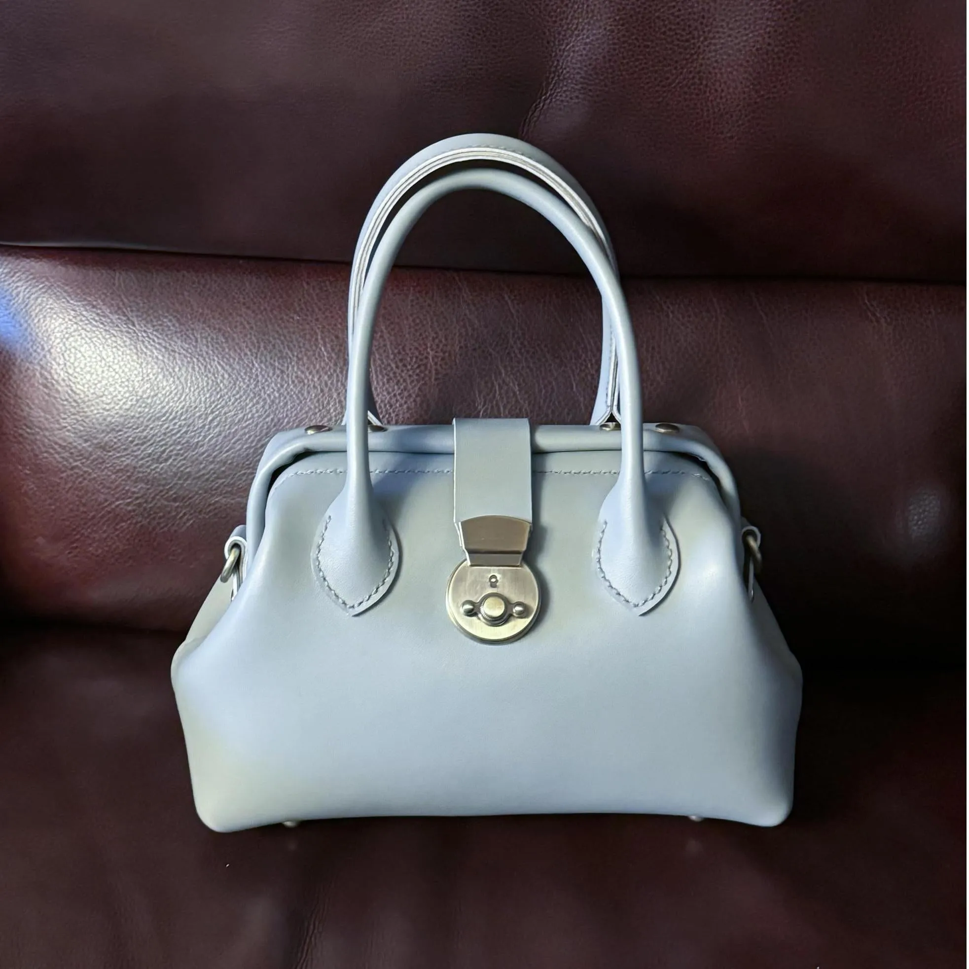 Womens Doctors Bag Leather Doctor Bag Purse Doctor Handbags Purses