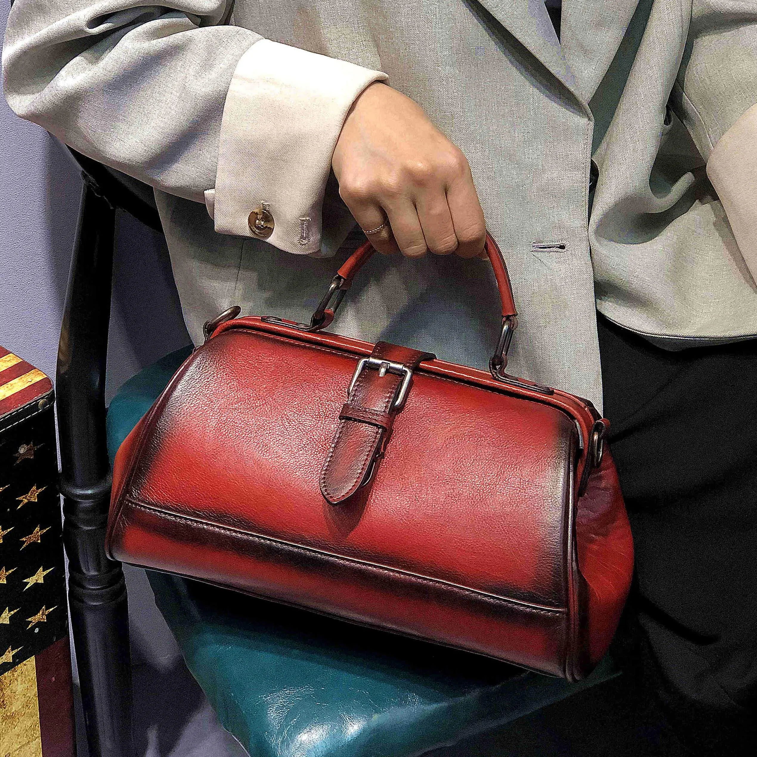 Women's Doctors Bag Purse Dr Bag Purse Doctor Style Handbag