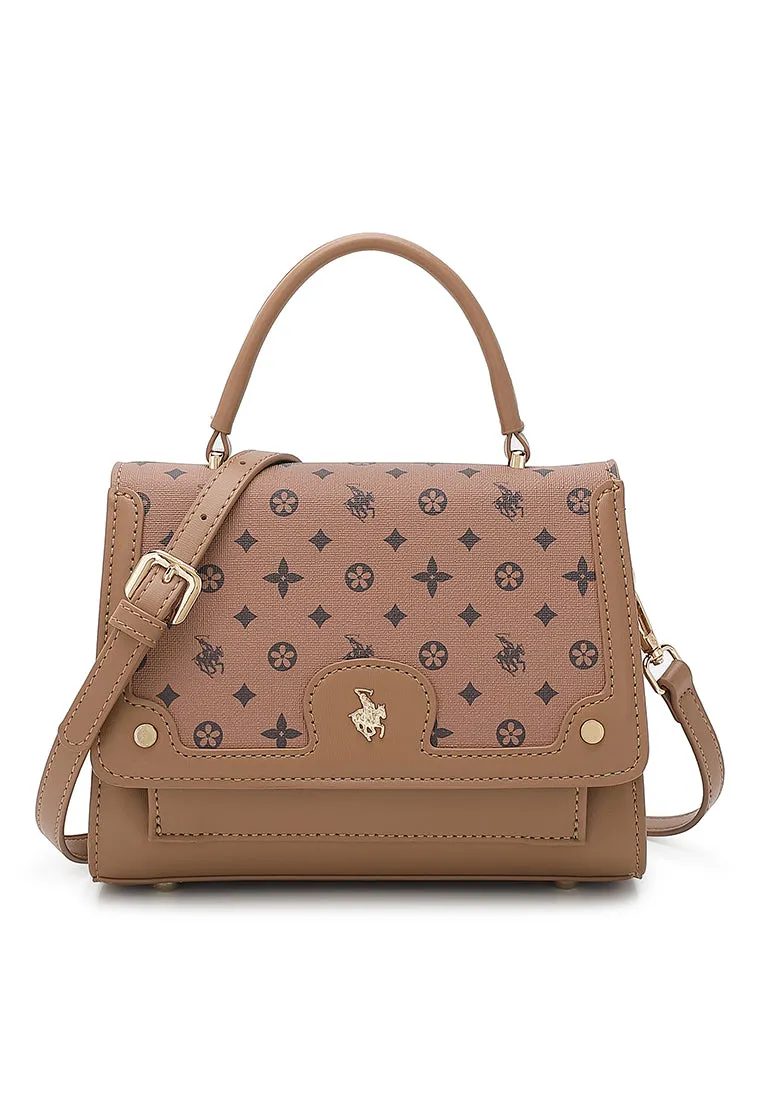 Women's Monogram Top Handle Sling Bag - HKP 3961