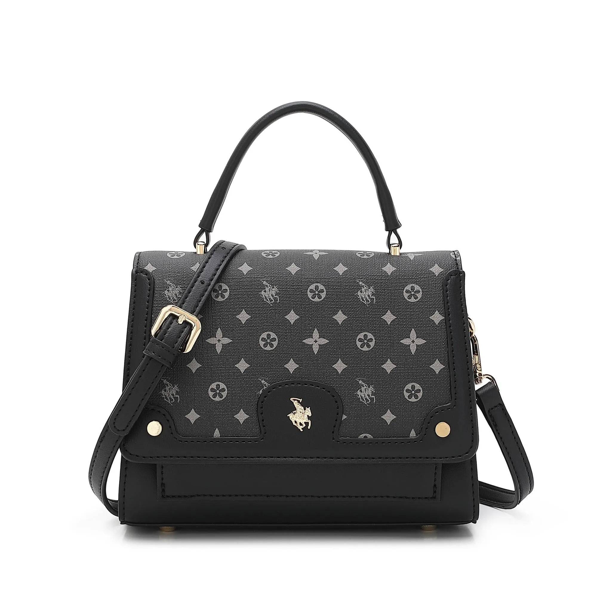 Women's Monogram Top Handle Sling Bag - HKP 3961