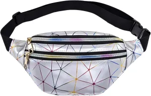 Women's Waterproof Leather Crossbody Purses Cell Phone Chest Bags for Travel Work Gym Summer Straw Purse