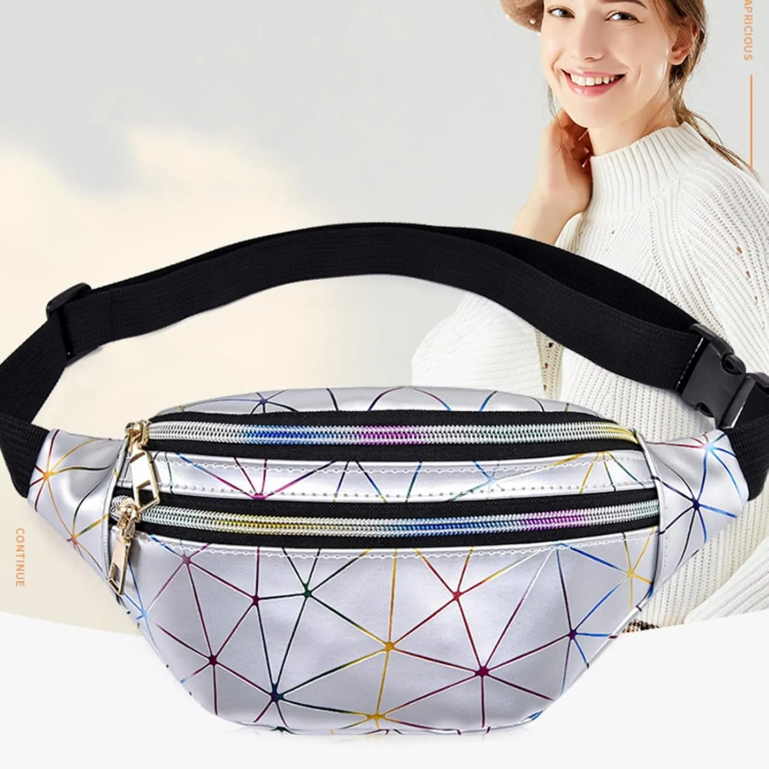 Women's Waterproof Leather Crossbody Purses Cell Phone Chest Bags for Travel Work Gym Summer Straw Purse
