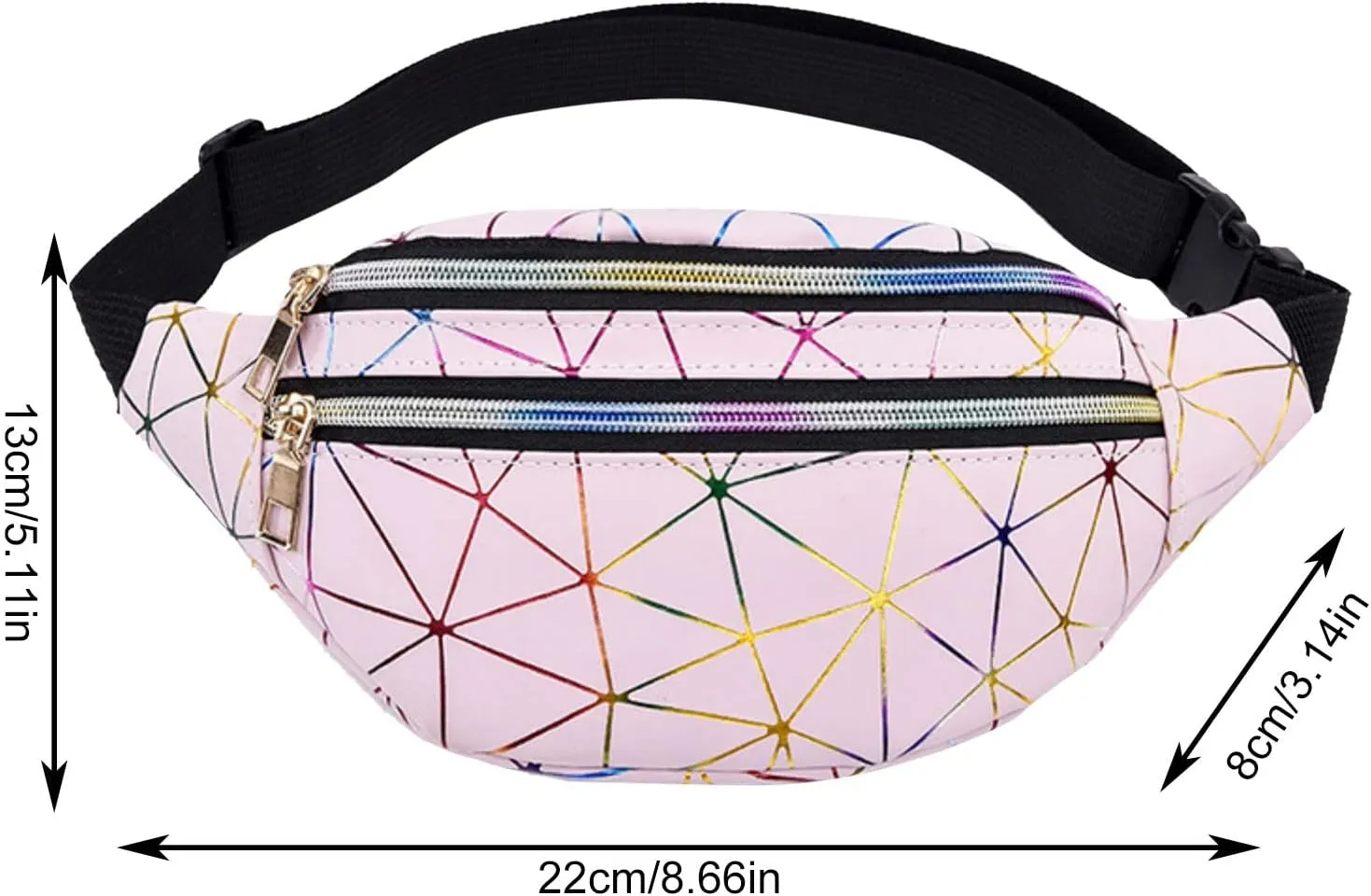 Women's Waterproof Leather Crossbody Purses Cell Phone Chest Bags for Travel Work Gym Summer Straw Purse