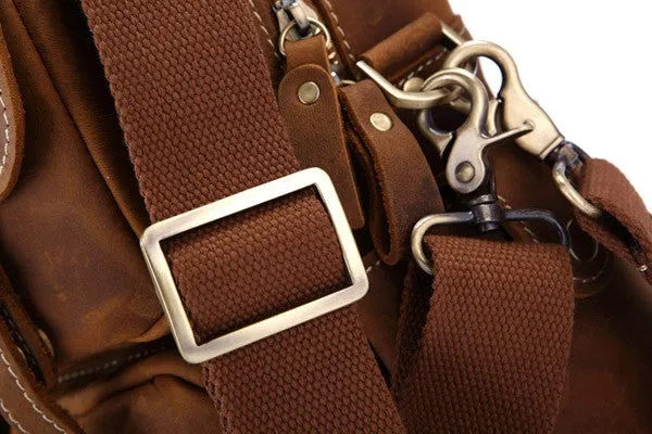 YAAGLE Multi-pockets Real Leather Hand Briefcase for Men YG7028