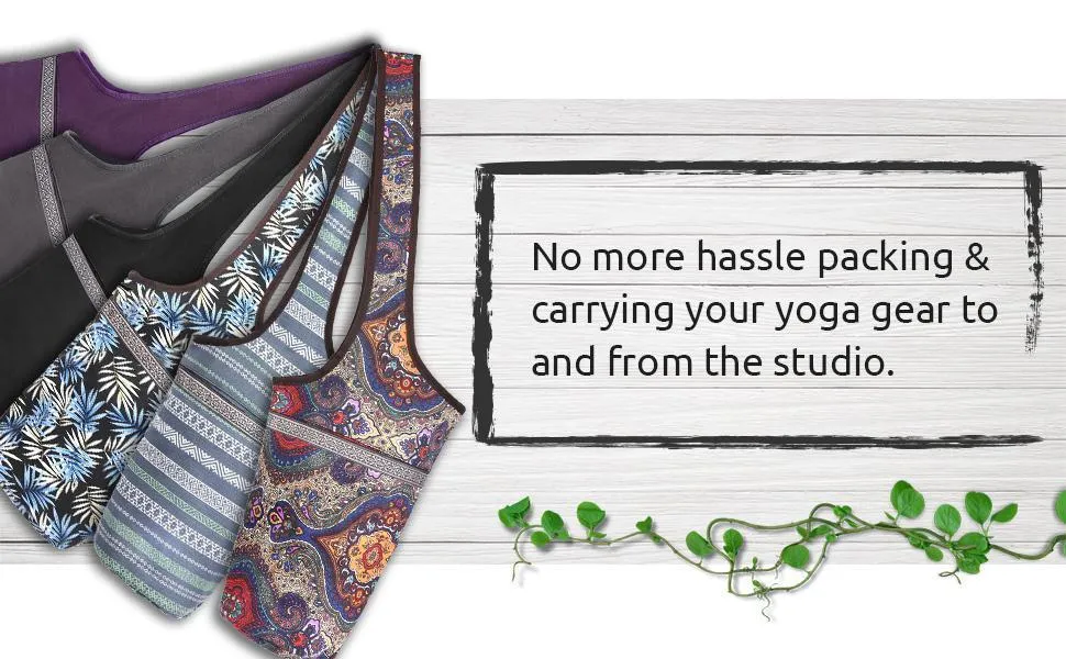 Yoga Bag for Mat and Accessories