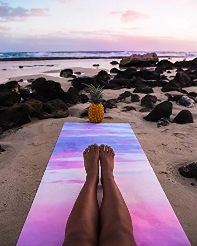Yoga Floor Mat Gym 70  X24 Mat Extra Thick Exercise Fitness Non Slip Flooring Fitness Yoga Mat Pad Workout Pilates W Strap 72 Fitness Yoga Workout - Breathe