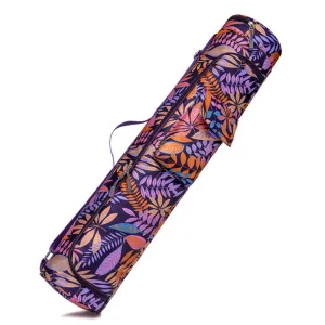 Yoga Mat Storage Bag Zipper Travel Yoga Mat Carrier Bag for Class Workout Park Style 2
