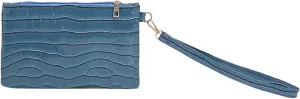 Zylione Fashion Women Faux Leather Plain Stone Pattern Underarm Bag Phone Bag Envelope Bag Clutch Bag Go Cart Belt Clutch